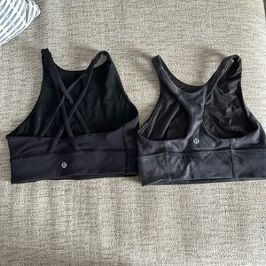 Lululemon Sports Bras (two)
